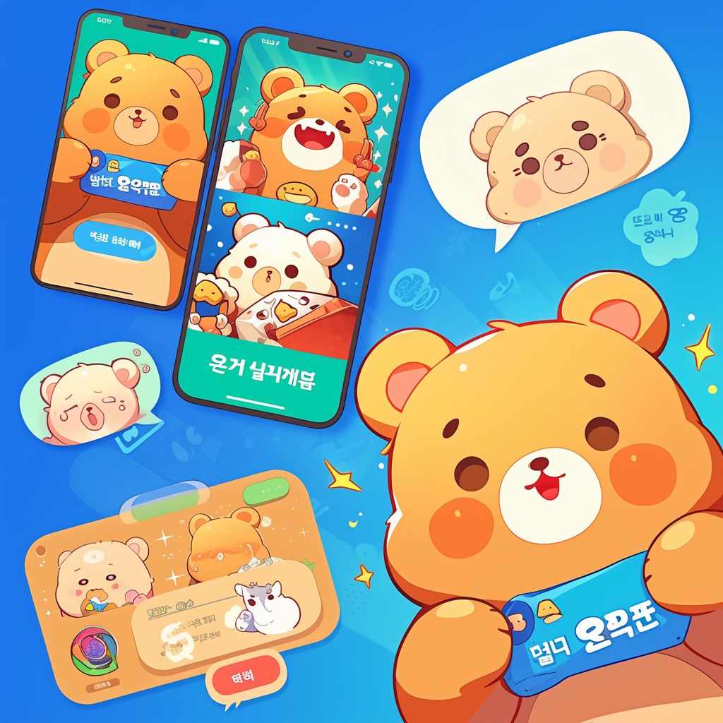 안드로이드에서의 다운로드 및 적용