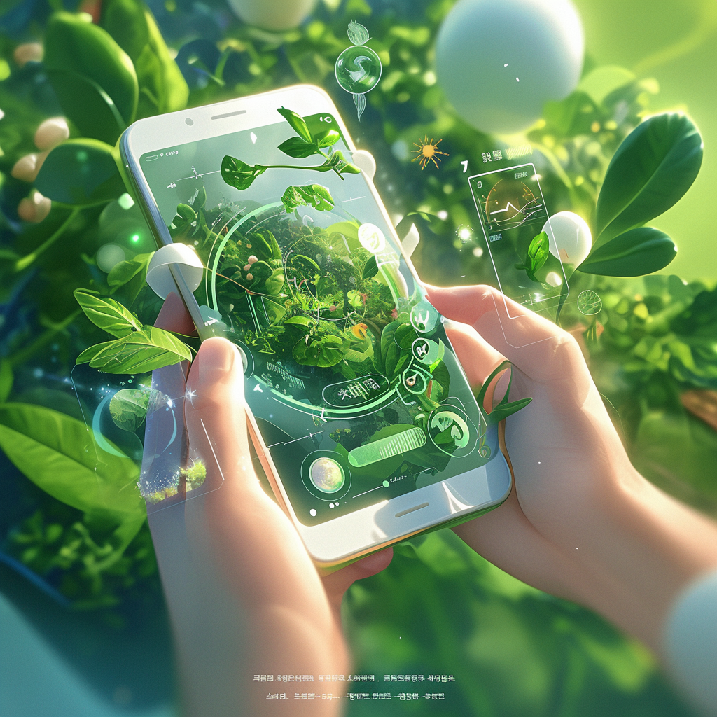 식물이름 찾기 어플 검색 방법